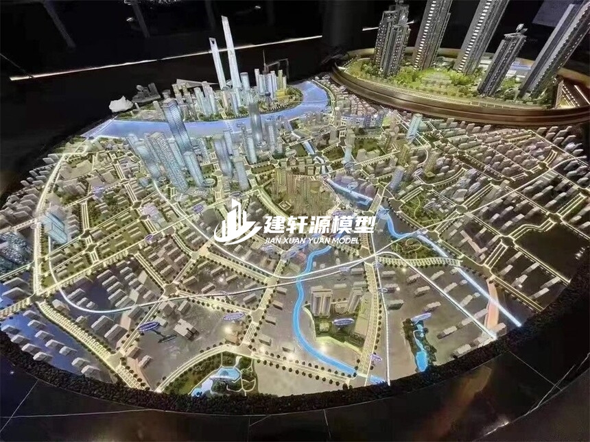 台儿庄规划模型制作