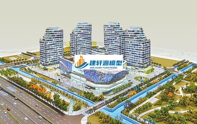 台儿庄智慧城模型