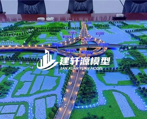 台儿庄高速公路沙盘定制