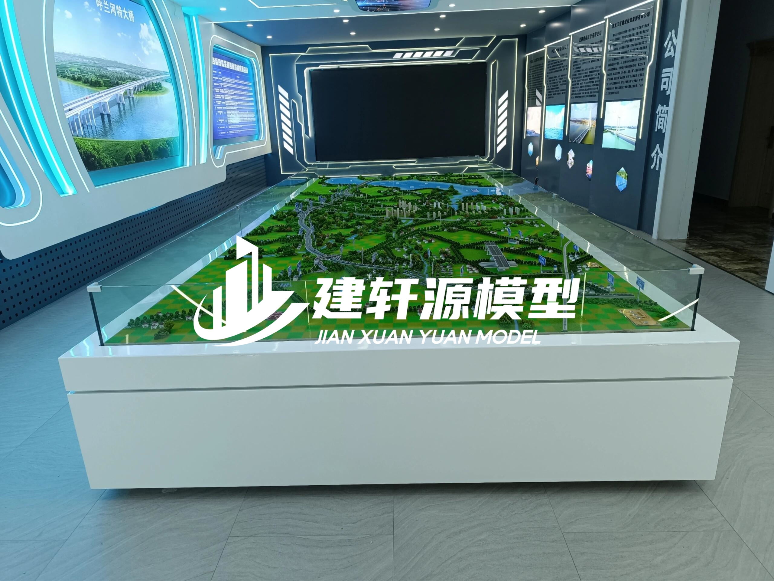 台儿庄高架桥道路模型设计